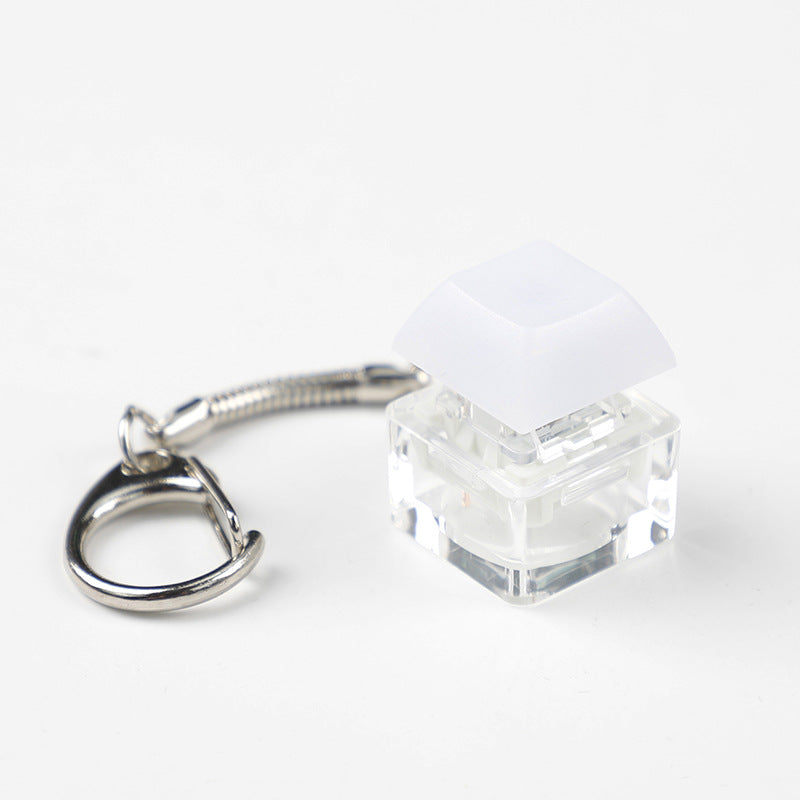 Wholesale Acrylic Decompression Mechanical Keyboard Axis Tester Fidget Keychains